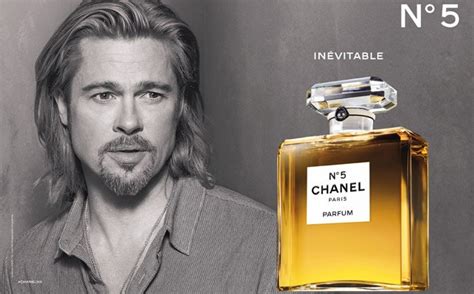 brad pitt chanel number 5|brad pitt chanel no 5.